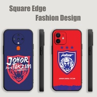 Casing For Redmi 9 Power 10A A3 14C Note 9s 12 13 14 Pro Plus K70 Pro A2 Plus Johor jdt blue logo DJ