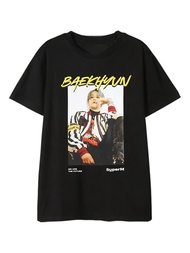 [Cod] Fathers Day Gift Kpop Shirt Kpop Merchandise Baekhyun Taemin Taeyong Ten Tshirt Short Sleeve T