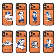 CASETIFY Co-Branded Skateboarding Puppy iPhone17 Transparent 13 Apple 16 Mirror 15Pro Phone Case 14/