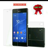 Tempered Glass sony Xperia Z3 full set Docomo & GlobalBIG