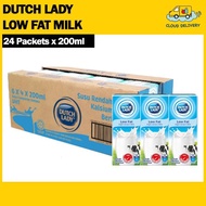 Dutch Lady UHT - Low Fat Milk (24 x 200ml) - Expiry 31 Dec 2025