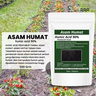 Asam humat powder humic acid 90% | Asam humat pembenah tanah alami berbentuk serbuk 500gram