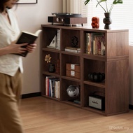 Cabinet Household Storage Floor Gujia Bookcase Combination Storage Bookshelf Simple Shelf Lattice Lo