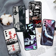 Soft TPU Balck Shell Vivo Y01 V21 V21E T1 Y10 4G Y75 T1 5G Y32T H846 JDM style Phone Cover Case