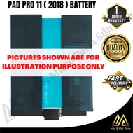 MG BRAND Original Battery For 11 ( 2018 ) (7812 MAH) Battery Batteries Replacement ( Ready Stock )