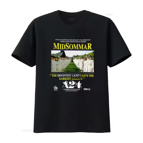 Midsommar Horror Movie Inspired T Shirt Darkest Shadow Design by Online Ceramics A24 Ari Aster Film