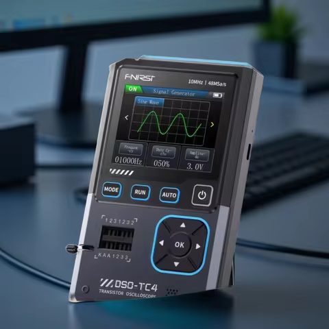 FNIRSI DSO-TC4 3-in-1 tool new upgraded version 10MHz 48Ms/s electronic component measurement tool