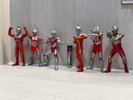 二手 ULTRAMAN 超人 HG 扭蛋 6 隻