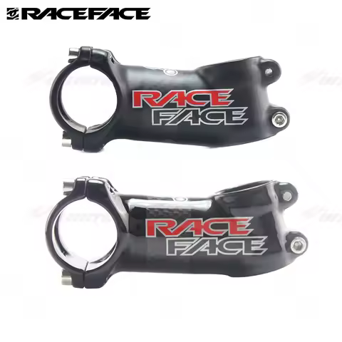 RACE FACE Next White Gloss/Matte Alloy Road MTB Bike Stem 6 Degree 17 Degree Bicycle Stem
