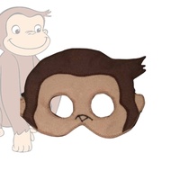 Curious George mask monkey