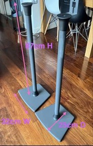 Sonos Play 1 or Play 3 Sanus WSS1/WSS2 Speaker Stands