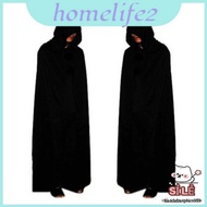 Grim Reaper, Vampire and Witch Cosplay Halloween Cloak for Adults and Children with Costume Cape