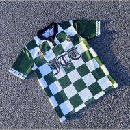 Jtt Home Jersey Retro Collar Green 2022-2023 | Malaysia Football Jersi Jtt Jersey Polo Shirt / Jerse