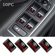 [Ready Stock] 10/1PCS 3D Car Styling Epoxy Resin Emblem Badge Sticker Decals For Toyota Coolant Wish