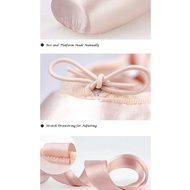 Professional Satin Canvas Dance Ballet Pointe Shoes Girls Women Ballet Shoes