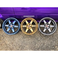 AUTO OPTIONS Wheels TE37 Sport Rim Set 16x7J -