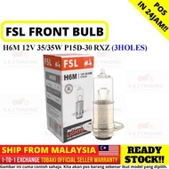 RXZ (3HOLES)(H6M 12V 35/35W)  LAMPU DEPAN/ BIKE FRONT BULB H6M 12V 35/35W P15D-30