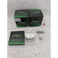 CK Piston Set 4-Valve Valve Clearance Head For w110i 53-57 Mm 13 Foot Scraper w110i