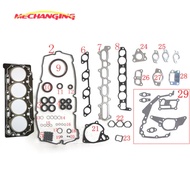 For MITSUBISHI L 200 2.5L DI-D 4WD KB4T KA4T 4D56T 4D56HP Engine Rebuilding Kits Engine Parts Auto P
