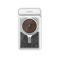 Asaki Power Bank 10000 mAh Magnetic Wireless Charge&PD18W พาวเวอร์แบงค์ 10000 mAh.ชาร์จเร็ว มี(มอก.)