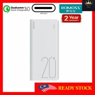 Romoss Sense 6 Plus 20000mAh QC Type-C 3 Input 3 Output Power Bank-m49