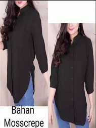 Baju Wanita Viral Tiktok 2023 Atasan Kemeja KEMEJA POLOS WANITA