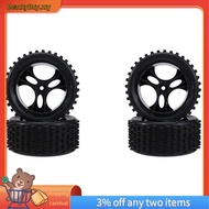 [In Stock]4PCS Wheels Tires Tyre A959-01 for  A959 A959-B A959-A 1/18 RC Car Spare Parts Accessories