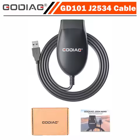 GODIAG GD101 J2534 Diagnostic Cable Support J2534&ELM327 Diagnose J1979 Compatible Vehicles for Toyo