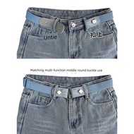 belt belt woman french styleWomen Elastic Jeans Invisible Belt
