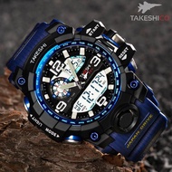 TakeshiCo Extreme Bright Ocean Blue Watch TK11BLU นาฬิกาข้อมือ ผู้ชาย Takeshi