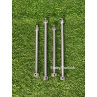 🔥YAMAHA RXZ SHAFT CUSTOM BULAT SAIZ 19 STAINLESS STEEL RIM GTO AR80 AR125 KH100🔥