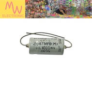 C 0.0047 MFD/1000VDC(Pack Of 1)Rubycon Capacitor Mouse Tail Without Pole Size 10x22mm There Is
