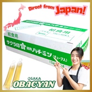 Pure Honey 15g x 40 sticks with non-woven cloth included, honey, pure honey, raw honey, honey sticks