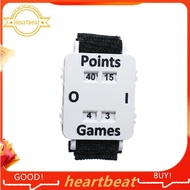 [Hot-Sale] Tennis Score Keeper Wristband 8cm Big Screen Portable Counter Wearable Match Accurate Sco