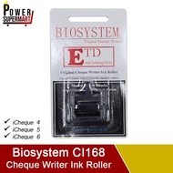 Biosystem CI168 Cheque Writer Ink Roller. Compatible for Biosystem iCheque 4, iCheque 5, iCheque 6. Local SG Stock.