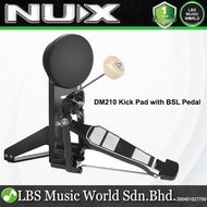 NUX DM-210 Digital Drum Kick Pad With Optional Pedal - Compatible With Yamaha DD75 (DD-75)
