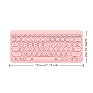 MYTHIS USB Wired Keyboard Mute 78 Keys Replaceable Keyboard Portable  Computer Keyboard Desktop Comp