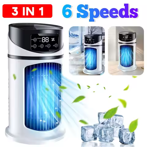 Air Cooler Mobile Air Cooler Portable Air Conditioner Mobile Multifunction Air Cooler Fan Water Cool