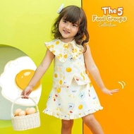 Arpanet girl Dress/Yellow Shirt And Skirt Set Size S