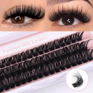 【 New Eyelash 】 DIY Segmented False Eyelash 30D 40D 80D MIX Single Cluster Flower Hair 3-Row Box Sel