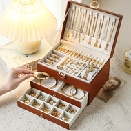 Gold Storage Box Jewelry Box High-End Storage