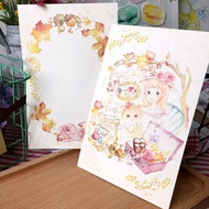 水彩明信片/心意卡【秋之回憶】