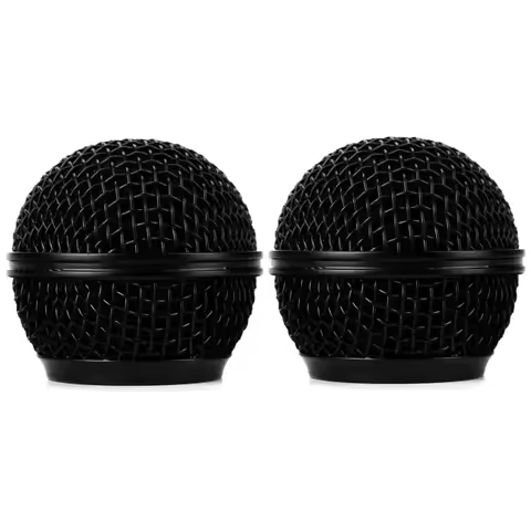 Standard Bolymic 2 Pack RK143G SM58 Replacement Grille for Shure SM58 microfoon microphone Black