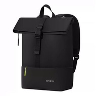 韓國 Samsonite Red 新秀麗 黑色防潑水牛津布 手提電腦 單扣型 背囊
