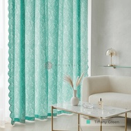 MR.CURTAIN Utopia French Sheer Langsir Lace Bersulam Bunga Siap Jahit Cangkuk & Ring / Ready Made Da