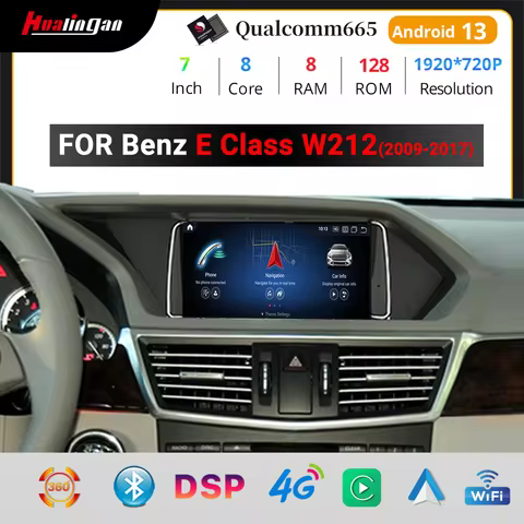Hualingan For Mercedes Benz E W212 A212 Class Android Screen Upgrade Wireless Android Auto Carplay A