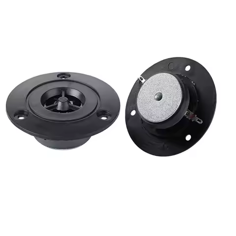 2Pcs/lot 3 Inch 8 Ohm 10W Tweeter Audio 74MM Titanium Portable Louderspeaker Treble Sound DIY Blueto
