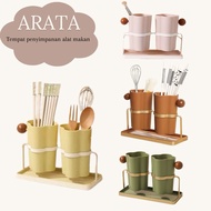ARATA Cutlery Holder Cutlery Drainer Multipurpose Rack/