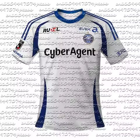2026 Season New Machida Zelvia 3D Printed Football Jersey T-shirt Adults & Kids Breathable Quick Dry