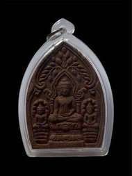 泰國佛牌 阿贊冠噴 2547 城柱廟 佛祖菩提樹下打坐 澤度金天神法相